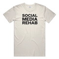 SOCIAL MEDIA REHAB — ECRU / BLACK