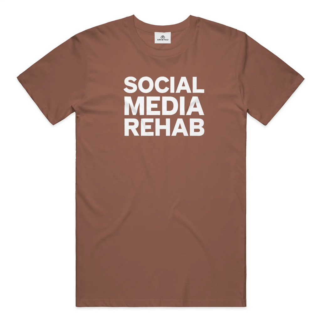 SOCIAL MEDIA REHAB — CLAY / WHITE VINTAGE
