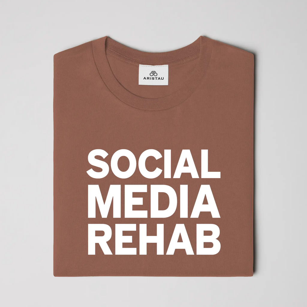 SOCIAL MEDIA REHAB — CLAY / WHITE VINTAGE