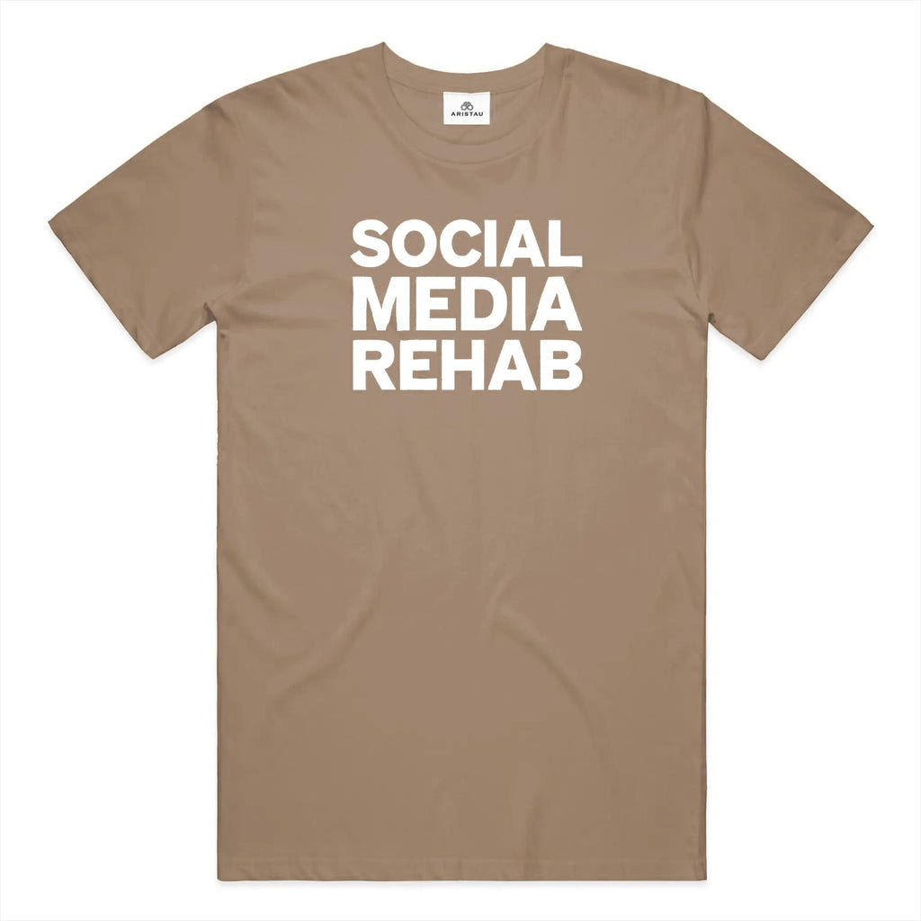 SOCIAL MEDIA REHAB — SAND / WHITE VINTAGE
