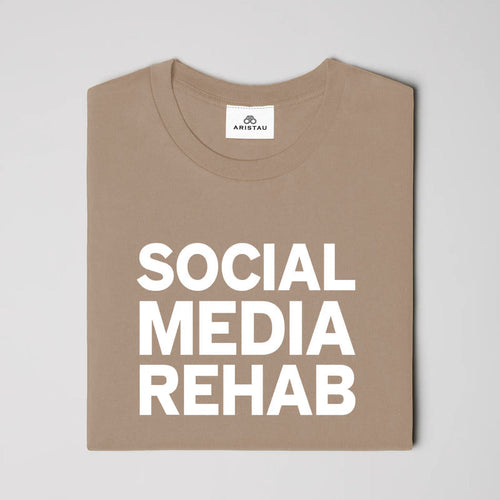 SOCIAL MEDIA REHAB — SAND / WHITE VINTAGE